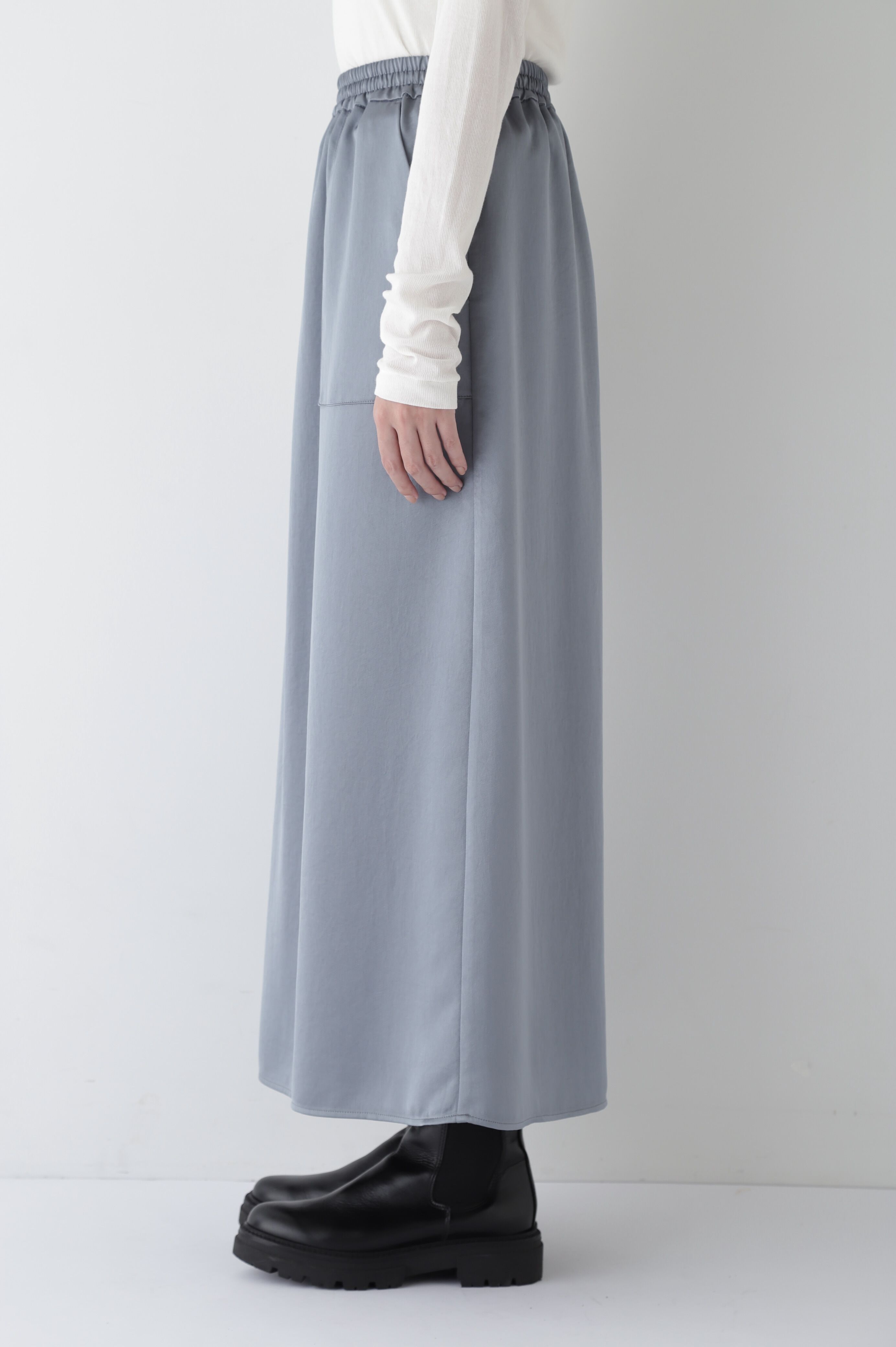  「◆ワッシャーサテンワークディティールスカート」|スカート|