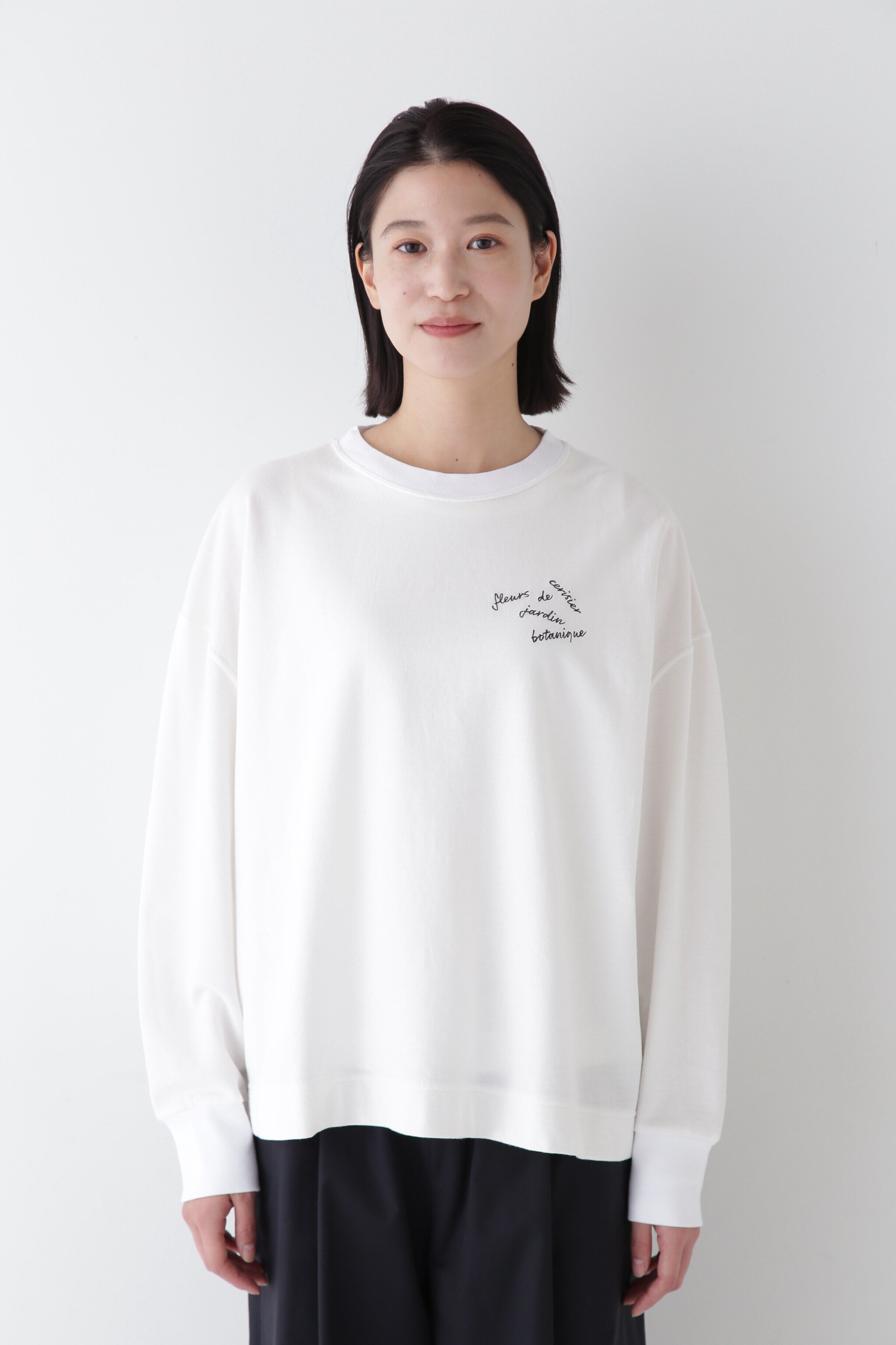  「◆ミニ裏毛ロゴトレーナー」|Tシャツ・カットソー|