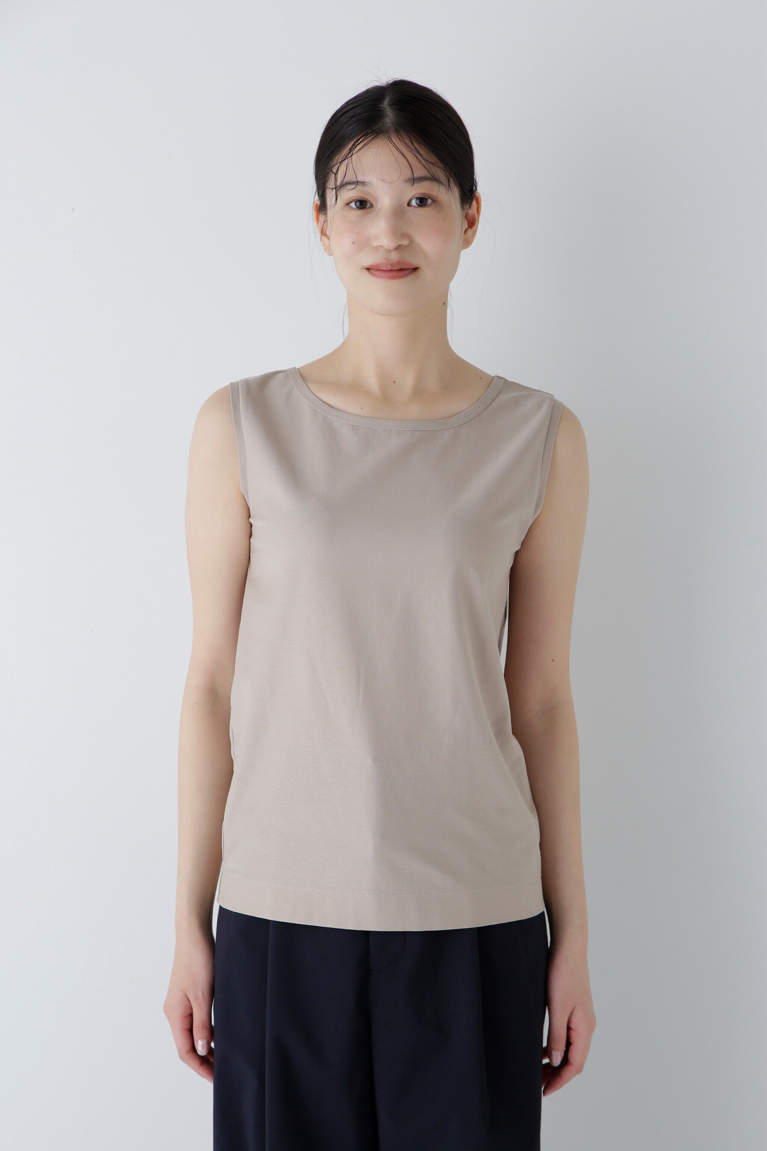  「◆麻混タンクトップ」|Tシャツ・カットソー|