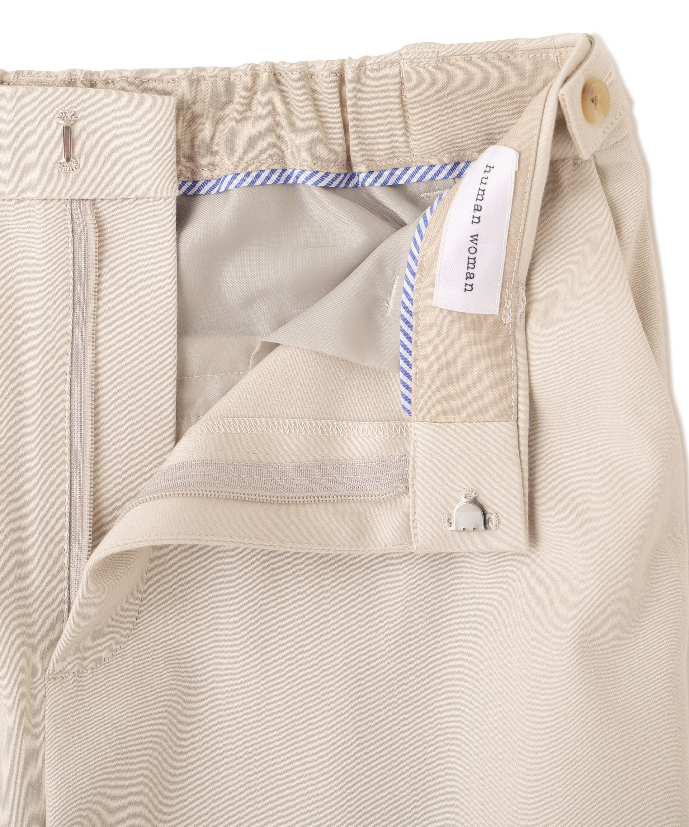  「◆サテンストレッチ細身ストレートパンツ」|その他|