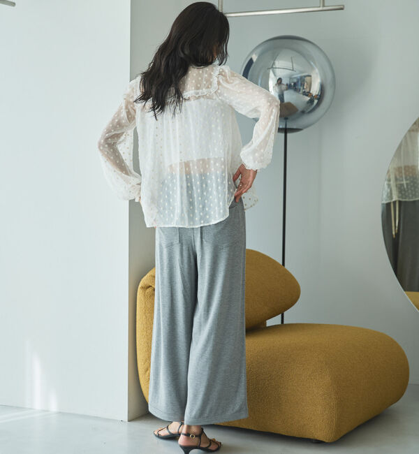 Doux archives「とろみ裏毛イージーパンツ」|チノ|