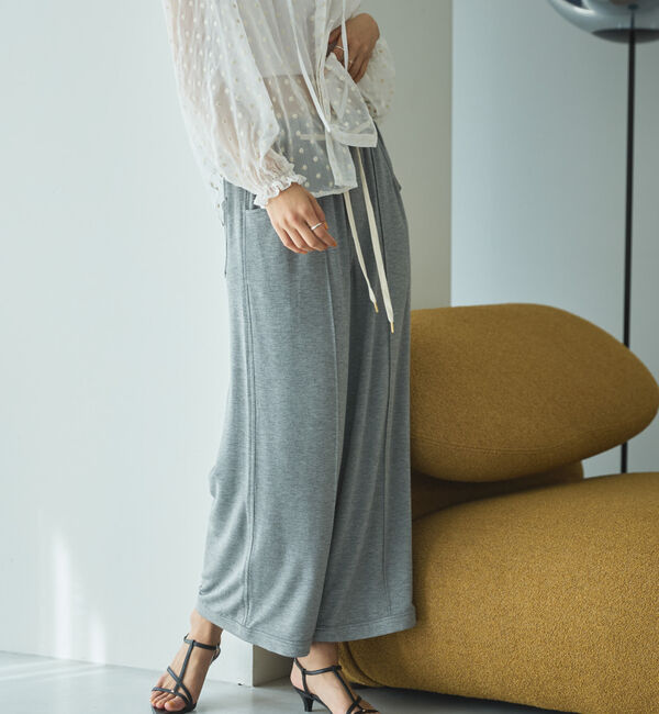 Doux archives「とろみ裏毛イージーパンツ」|チノ|