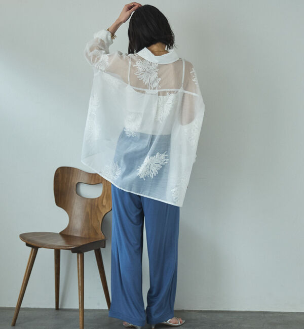 Doux archives「とろみ裏毛イージーパンツ」|チノ|