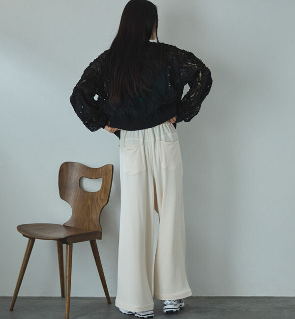 Doux archives「とろみ裏毛イージーパンツ」|チノ|