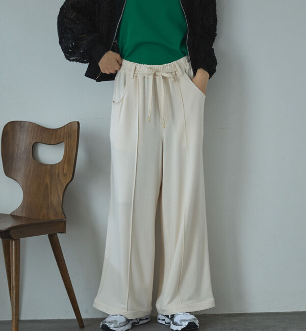 Doux archives「とろみ裏毛イージーパンツ」|チノ|