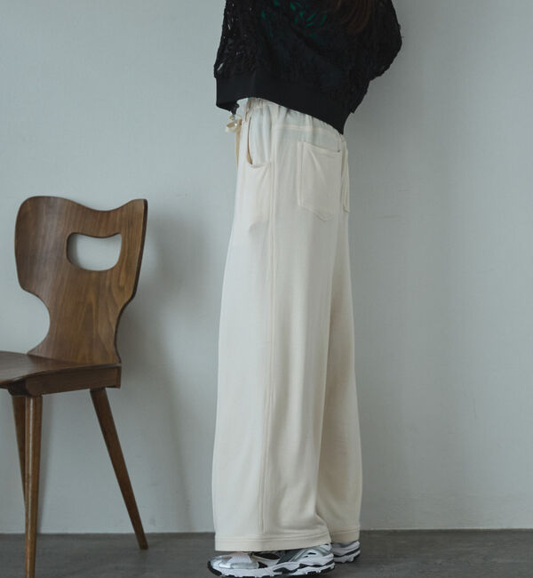 Doux archives「とろみ裏毛イージーパンツ」|チノ|