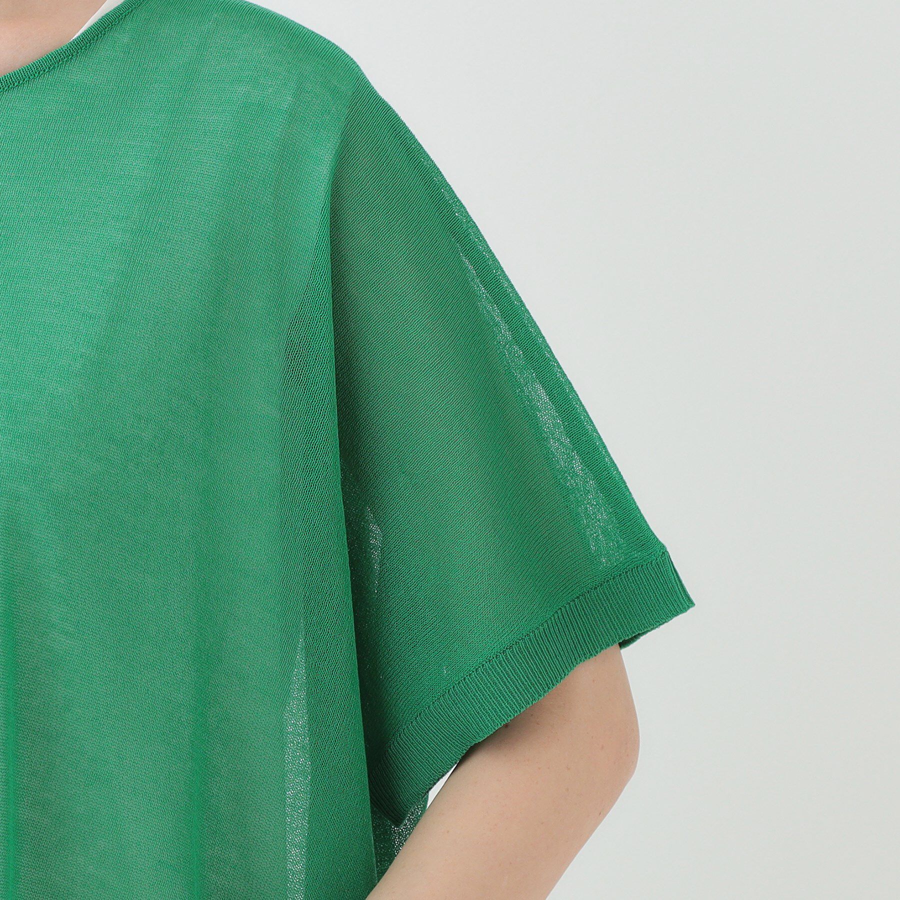 SHOO･LA･RUE「【2点セット】インせず着られるシアーニット＋タンクトップ」|その他|