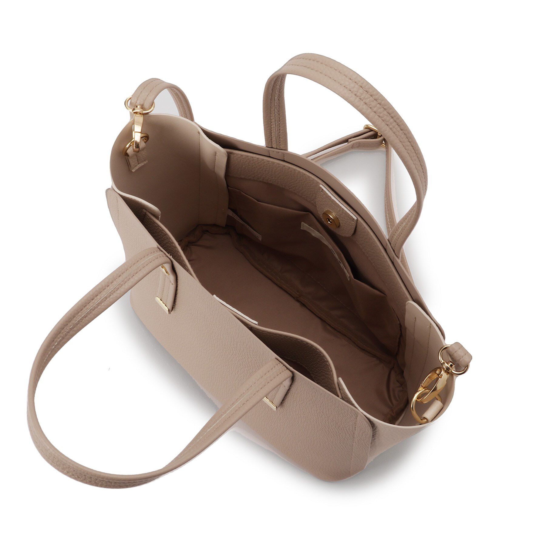 SHOO･LA･RUE「【軽量/2WAY】コーデのアクセントになる　配色トートバッグ」|トートバッグ|