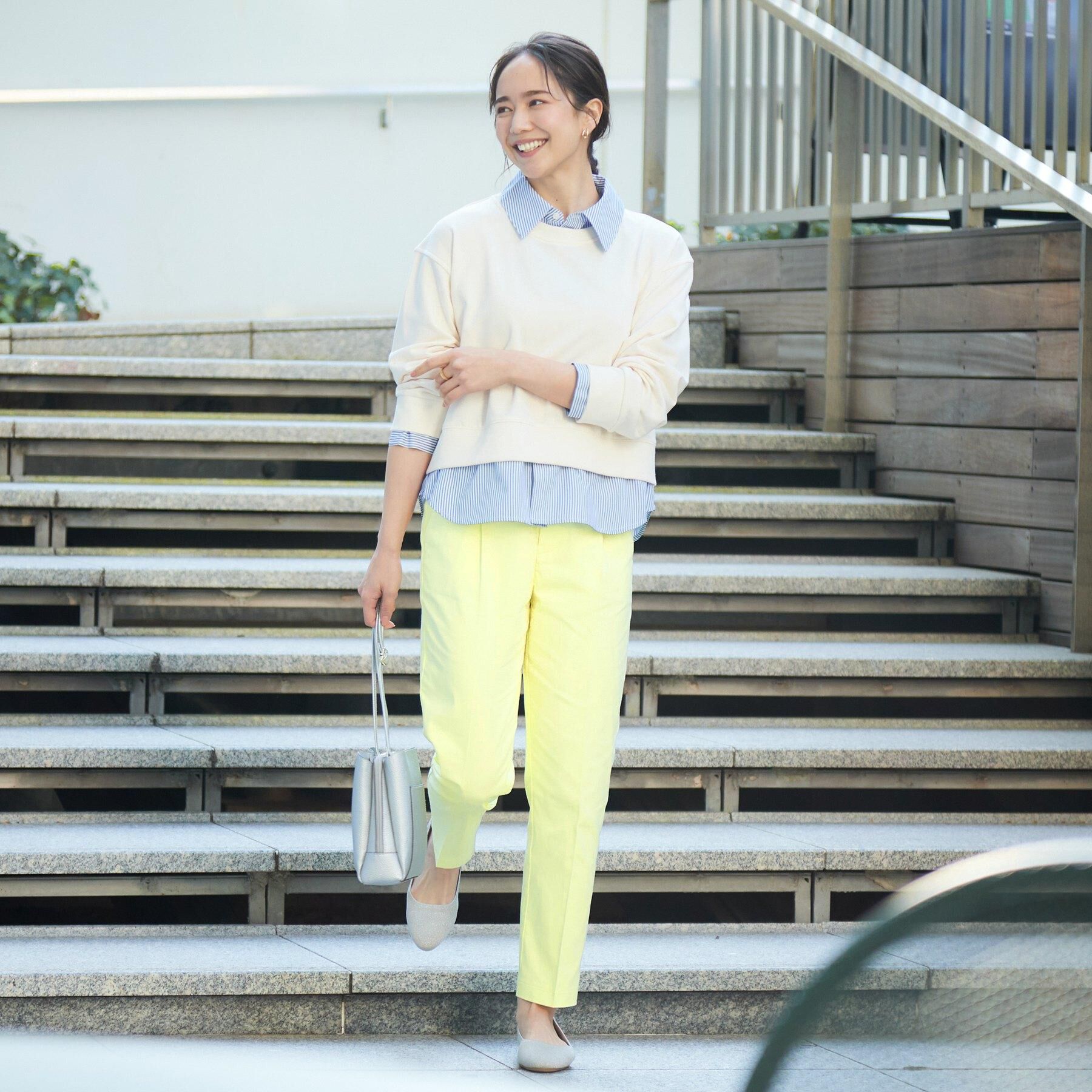 SHOO･LA･RUE「【洗濯機可/SS-LL/美脚シルエット】脚を真っ直ぐに見せてくれる スティックパンツ」|その他|