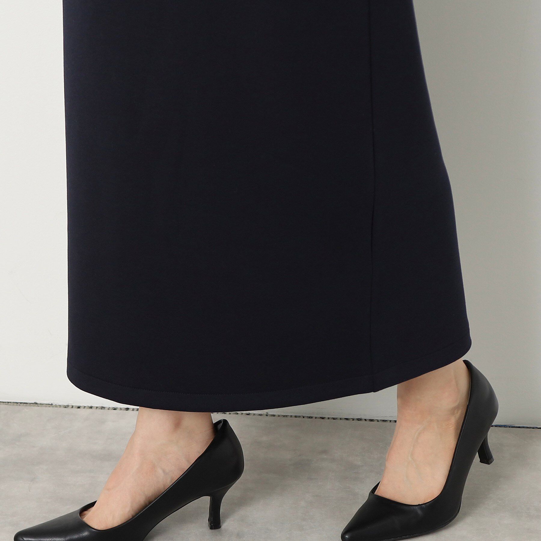 Dessin「【ウエストゴム・洗える】ダンボールジャージストレートスカート（XS～L）」|スカート|