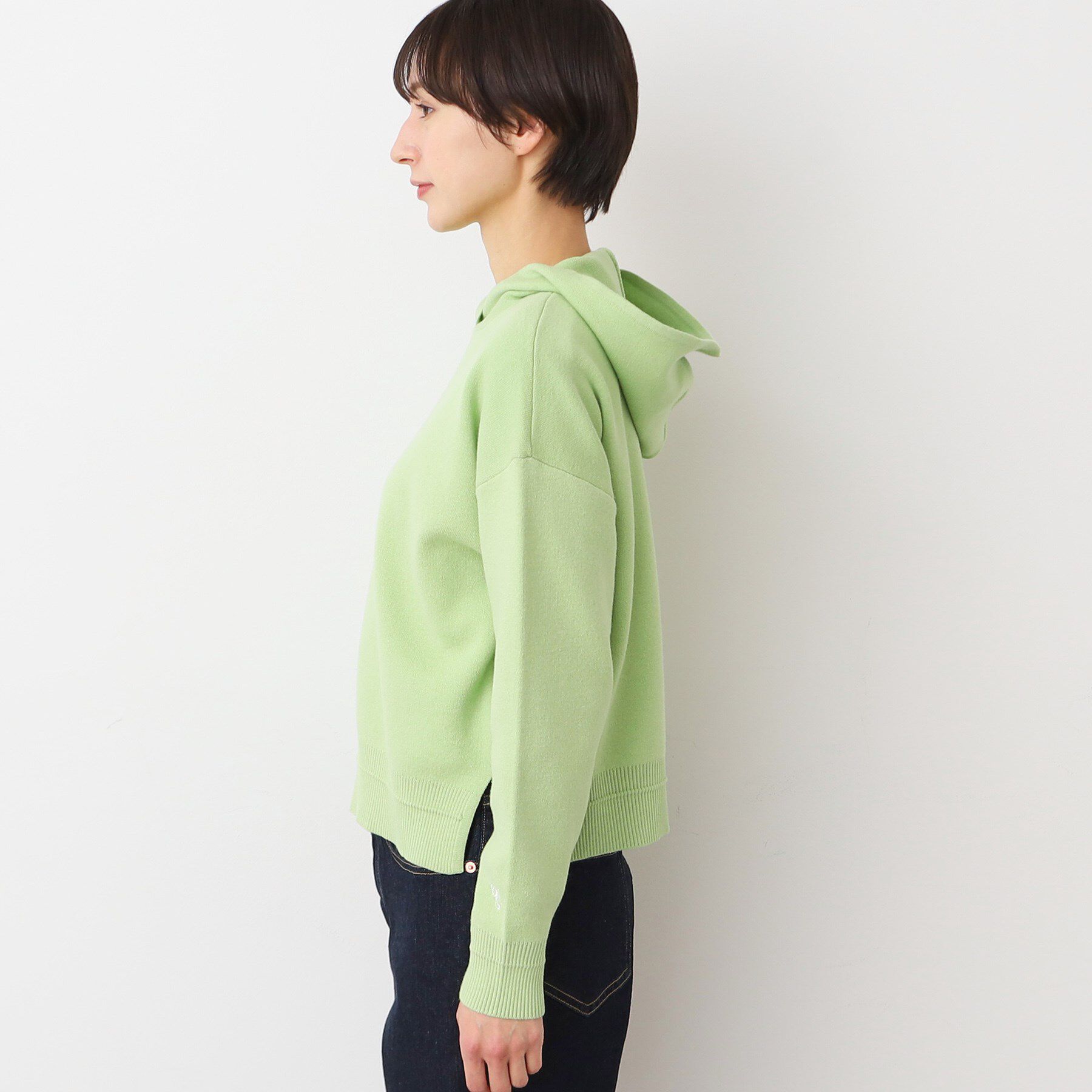 Dessin「【洗える】フーデットニット（S～L）」|ニット・セーター|