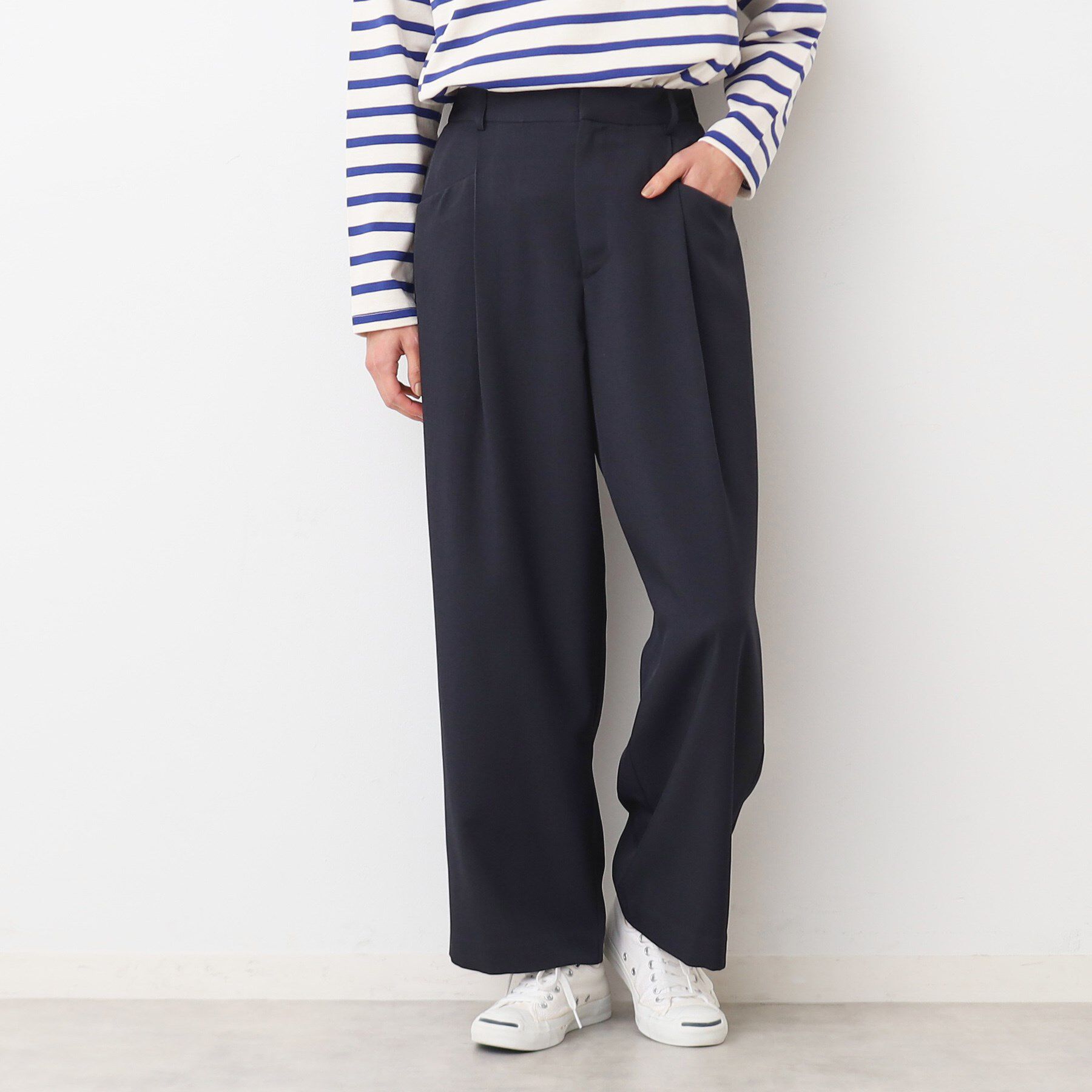 Dessin「【洗える】タック入りワイドパンツ（S～L）」|その他|