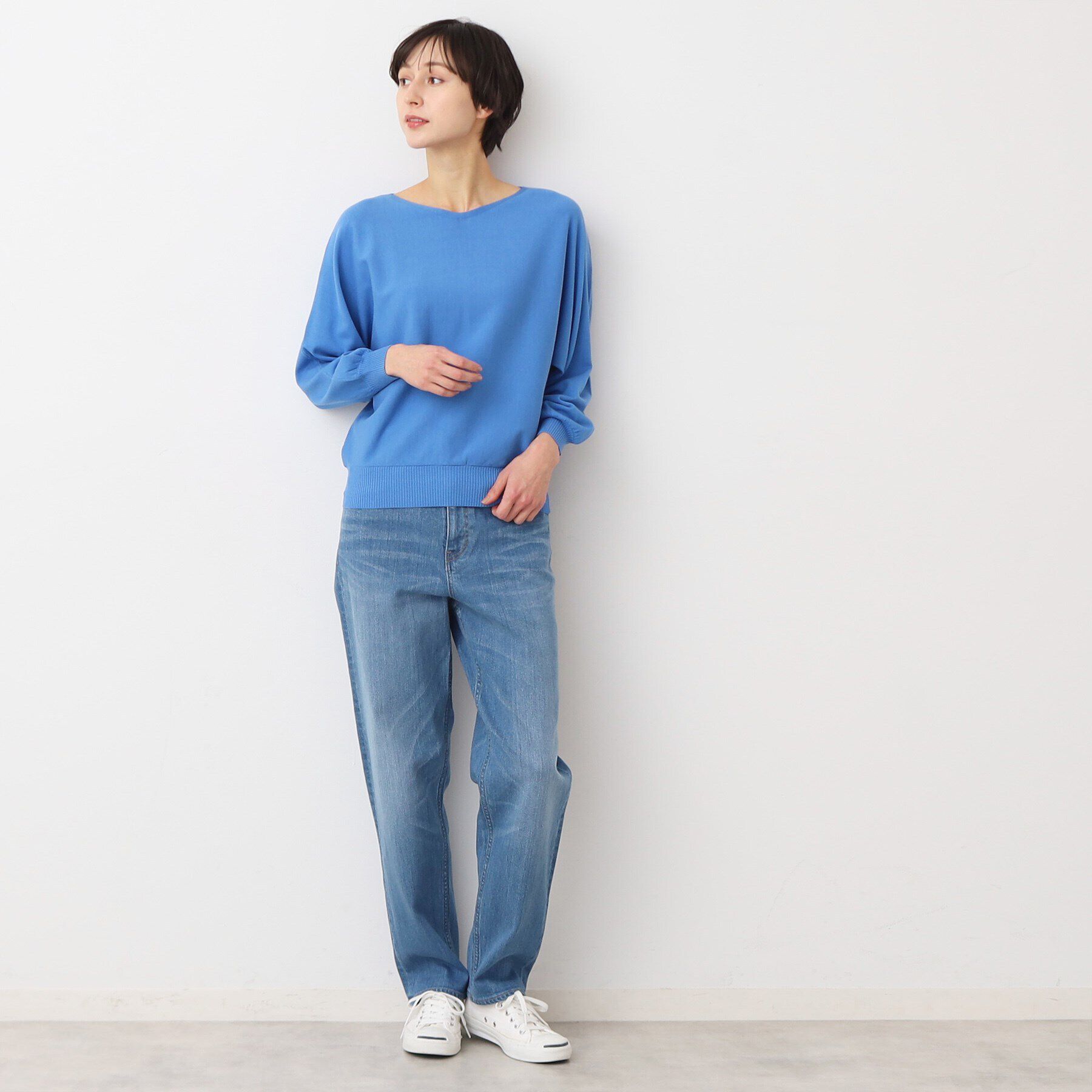 Dessin「【ユニセックス・洗える】テーパードデニムパンツ」|その他|