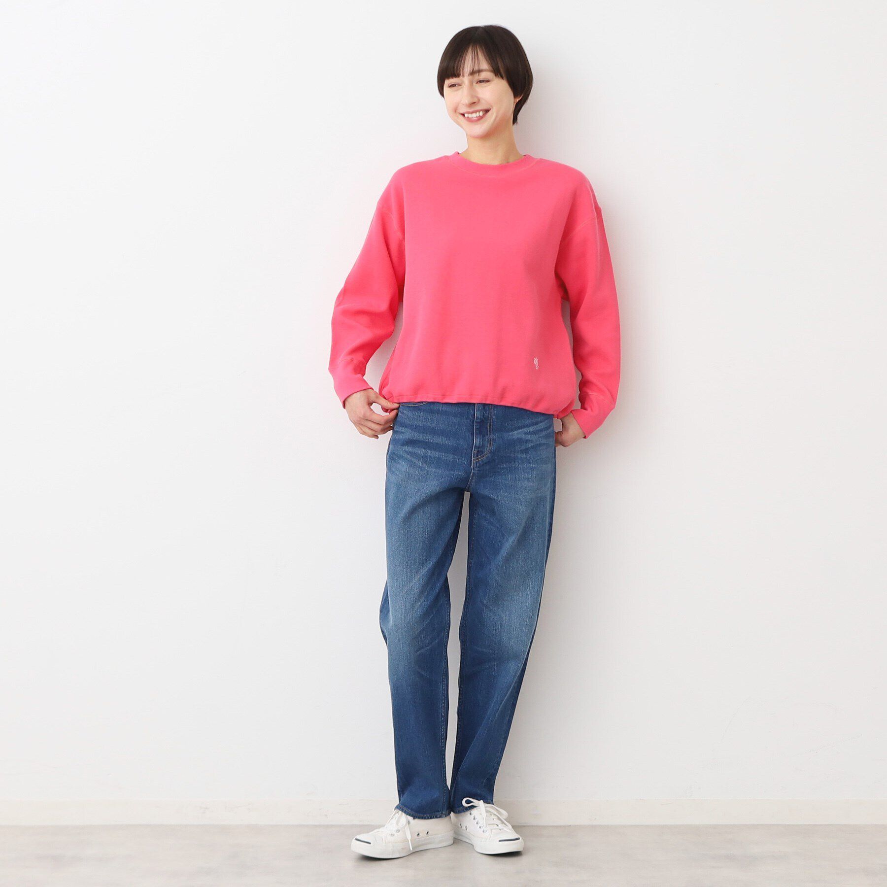 Dessin「【ユニセックス・洗える】テーパードデニムパンツ」|その他|