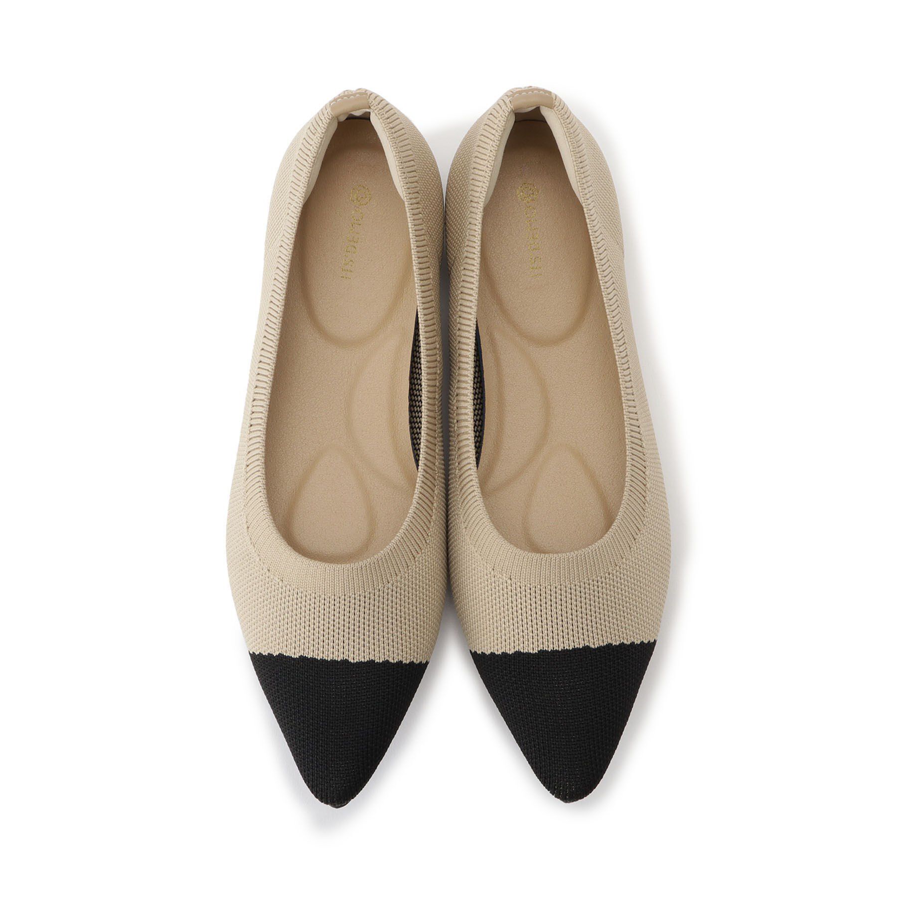 ITS&rsquo;DEMO「ポインテッドニットパンプス」|パンプス|