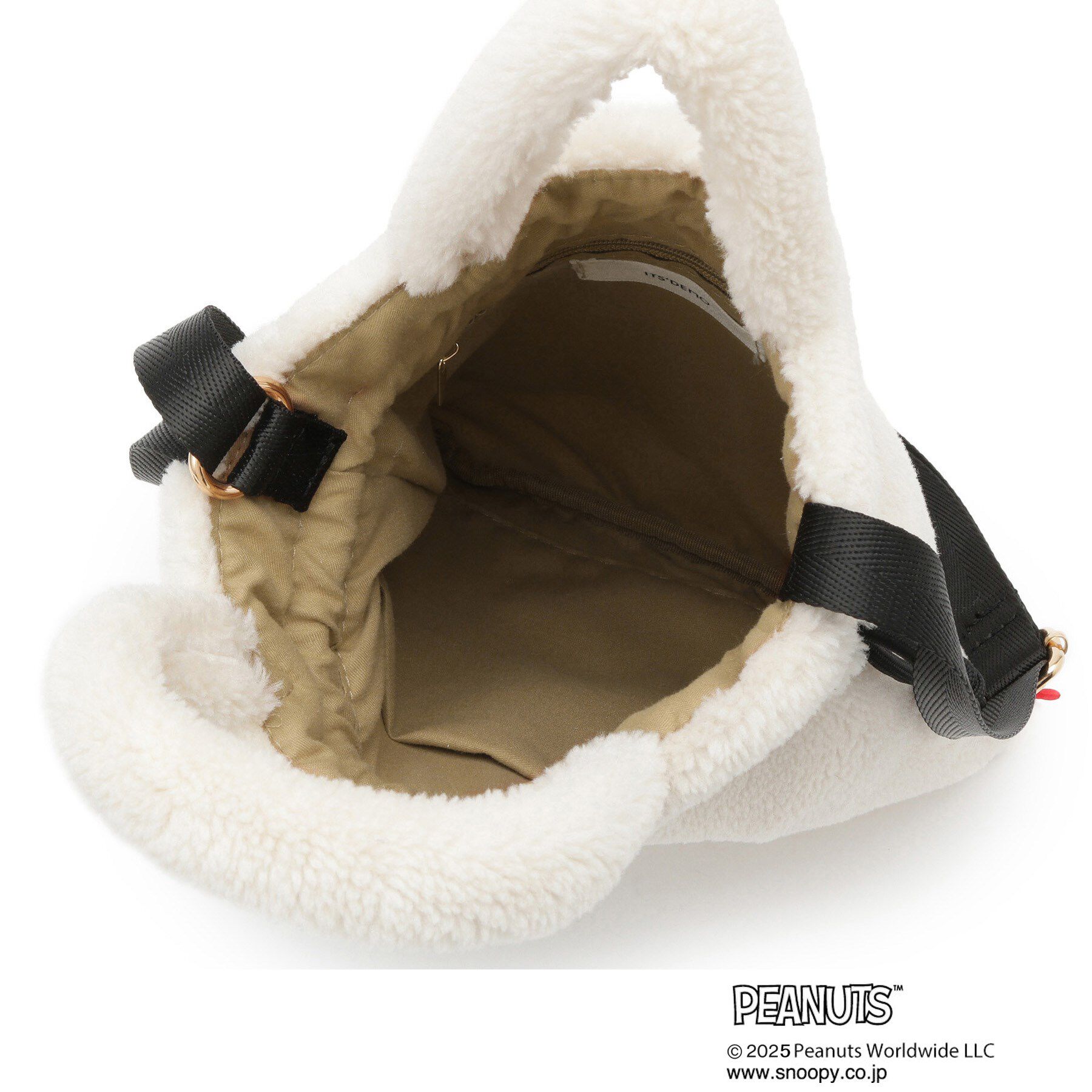 ITS&rsquo;DEMO「＜PEANUTS＞ボア刺繍ショルダー」|ショルダー・メッセンジャー|