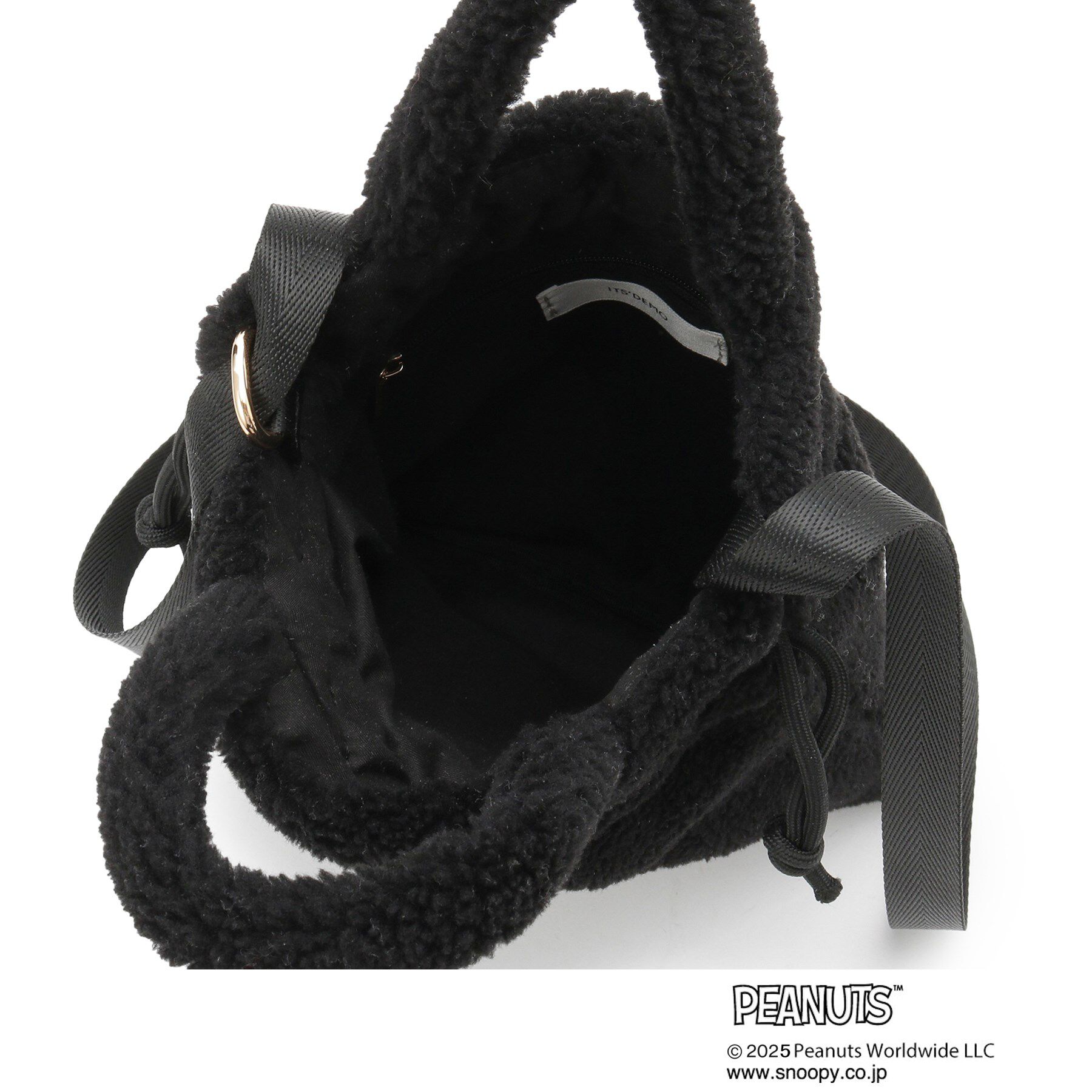 ITS&rsquo;DEMO「＜PEANUTS＞ボア刺繍ショルダー」|ショルダー・メッセンジャー|