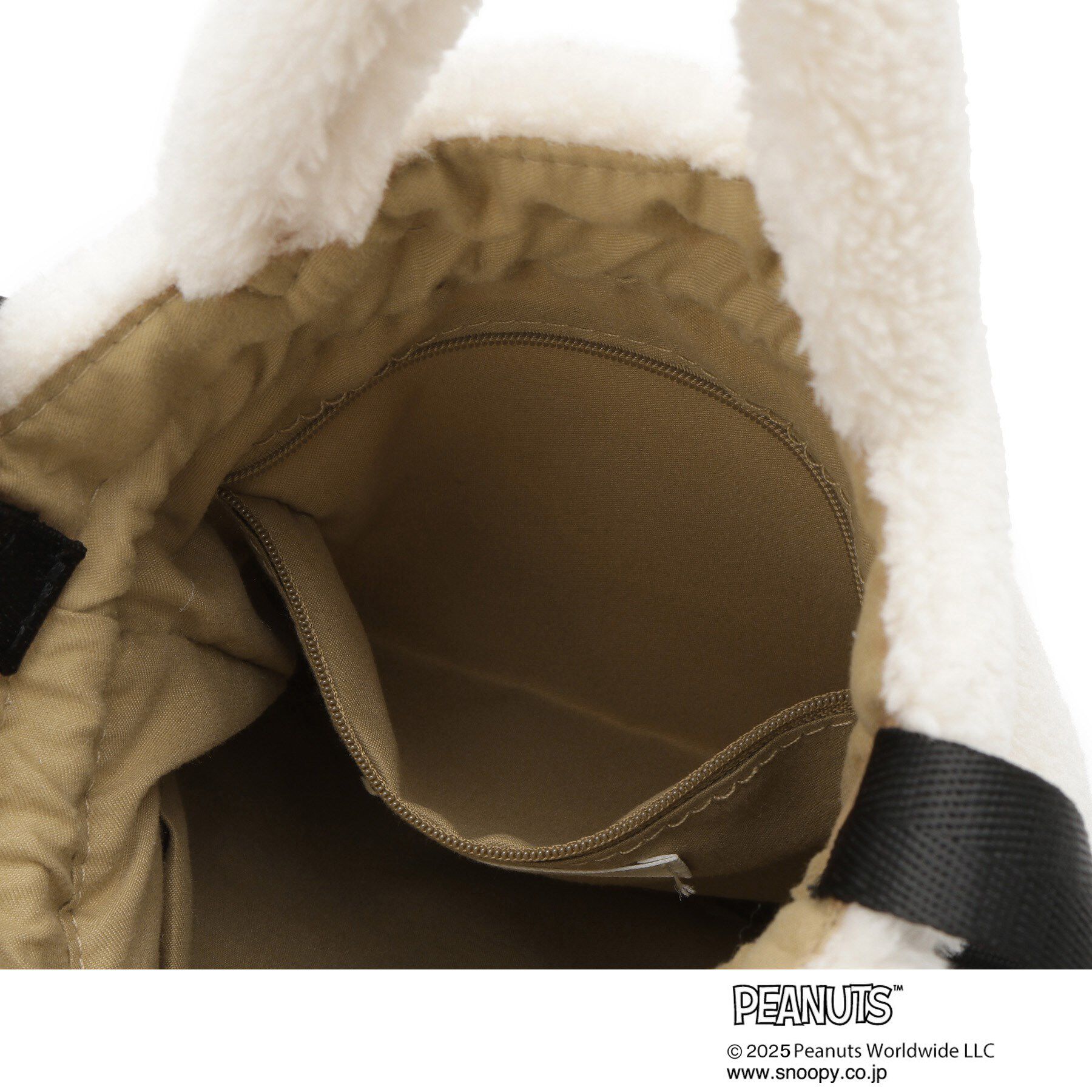 ITS&rsquo;DEMO「＜PEANUTS＞ボア刺繍ショルダー」|ショルダー・メッセンジャー|