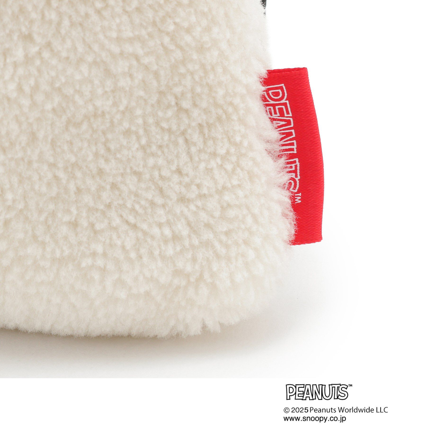 ITS&rsquo;DEMO「＜PEANUTS＞ボア刺繍ショルダー」|ショルダー・メッセンジャー|