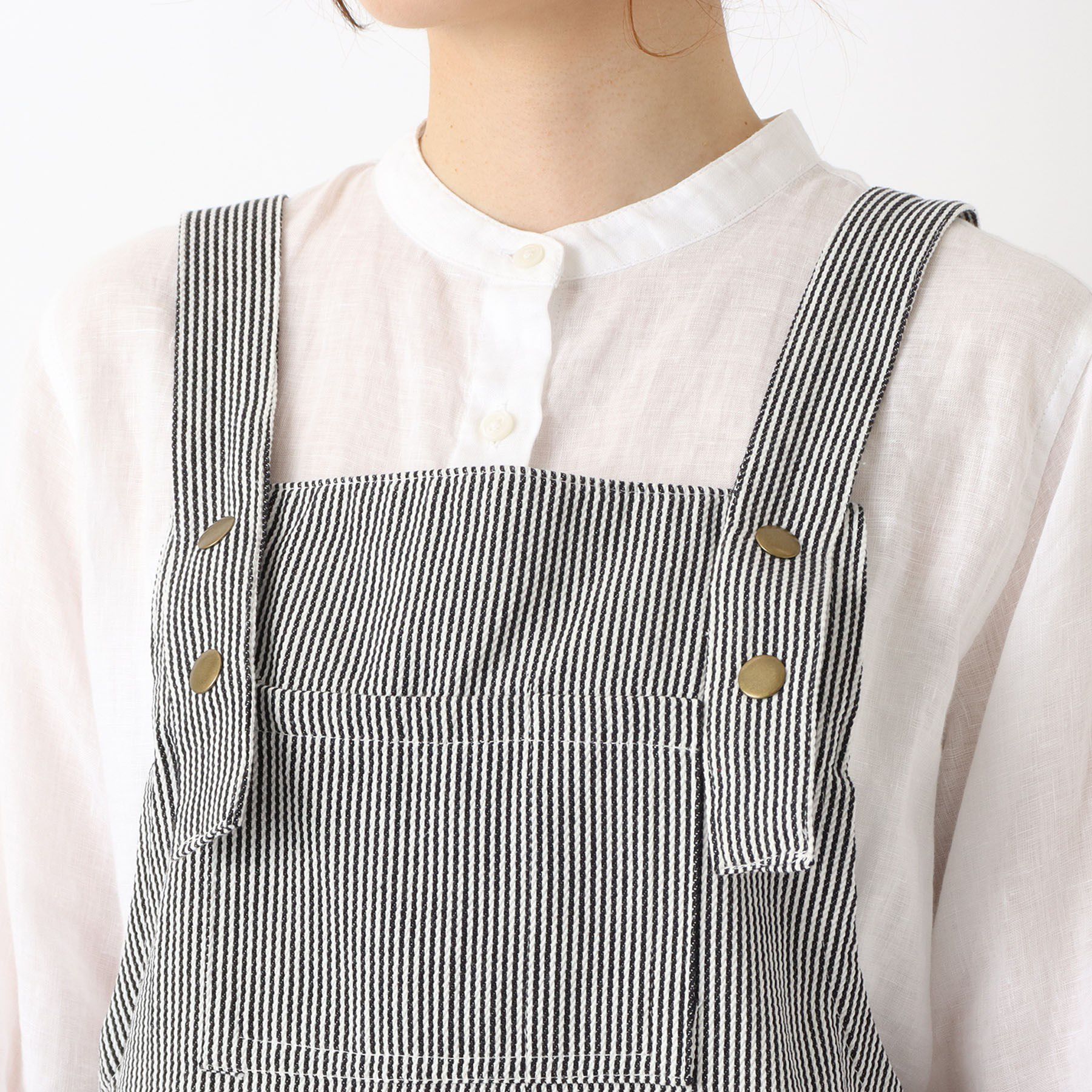 212 KITCHEN STORE「ヒッコリーストライプエプロン M BK ＜212Kオリジナル＞」|食器・キッチングッズ|