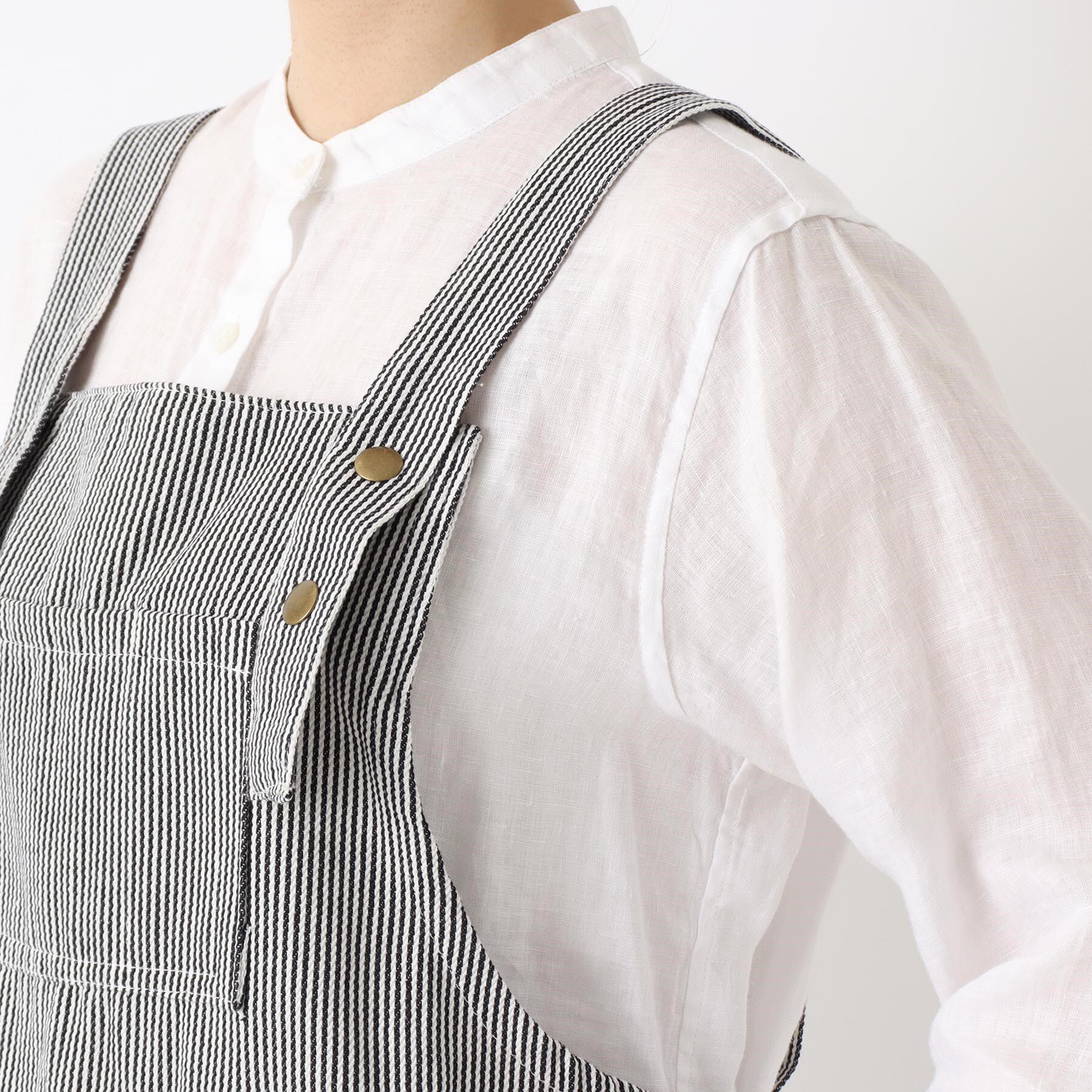 212 KITCHEN STORE「ヒッコリーストライプエプロン M BK ＜212Kオリジナル＞」|食器・キッチングッズ|