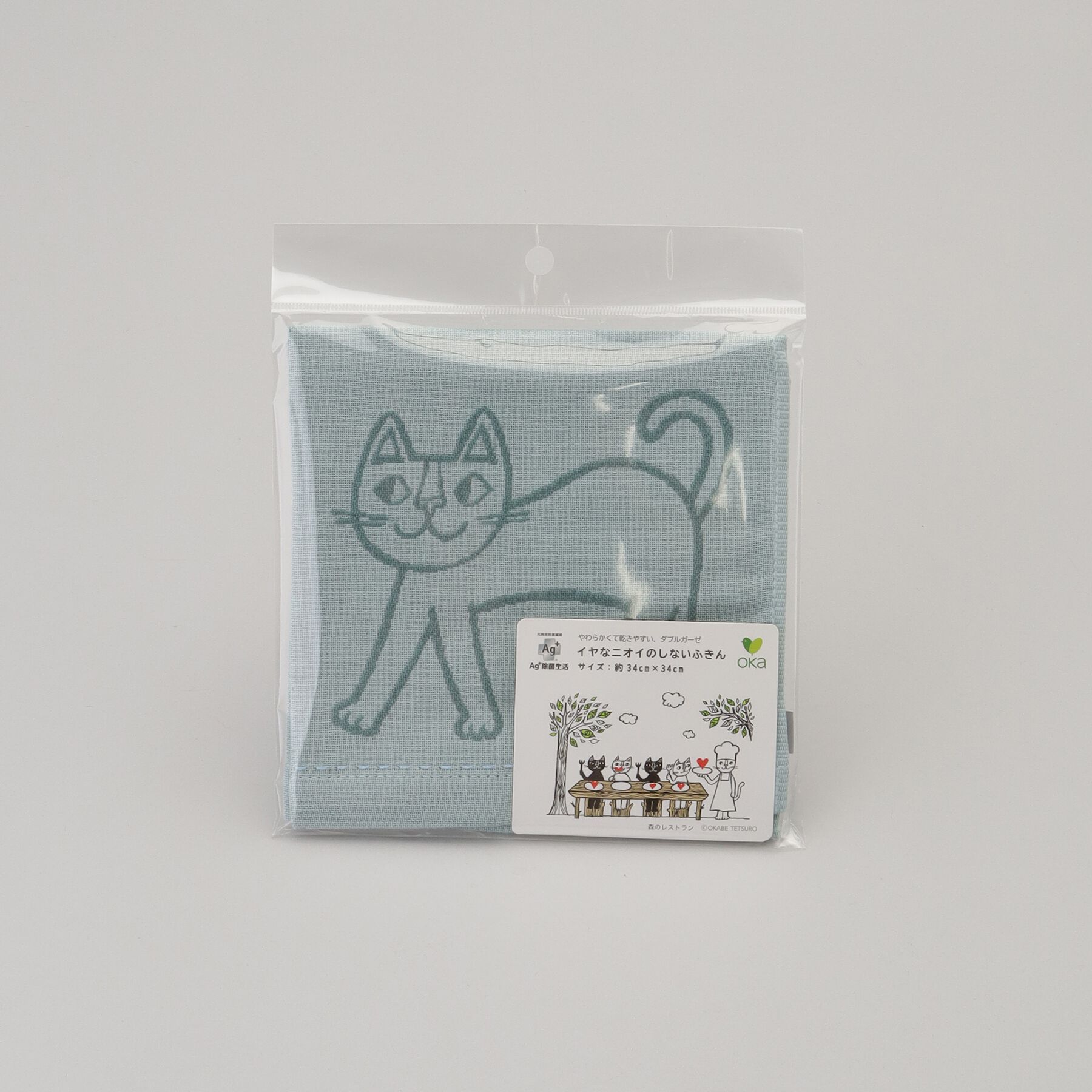 212 KITCHEN STORE「おかべてつろう Ag+ふきん G」|食器・キッチングッズ|