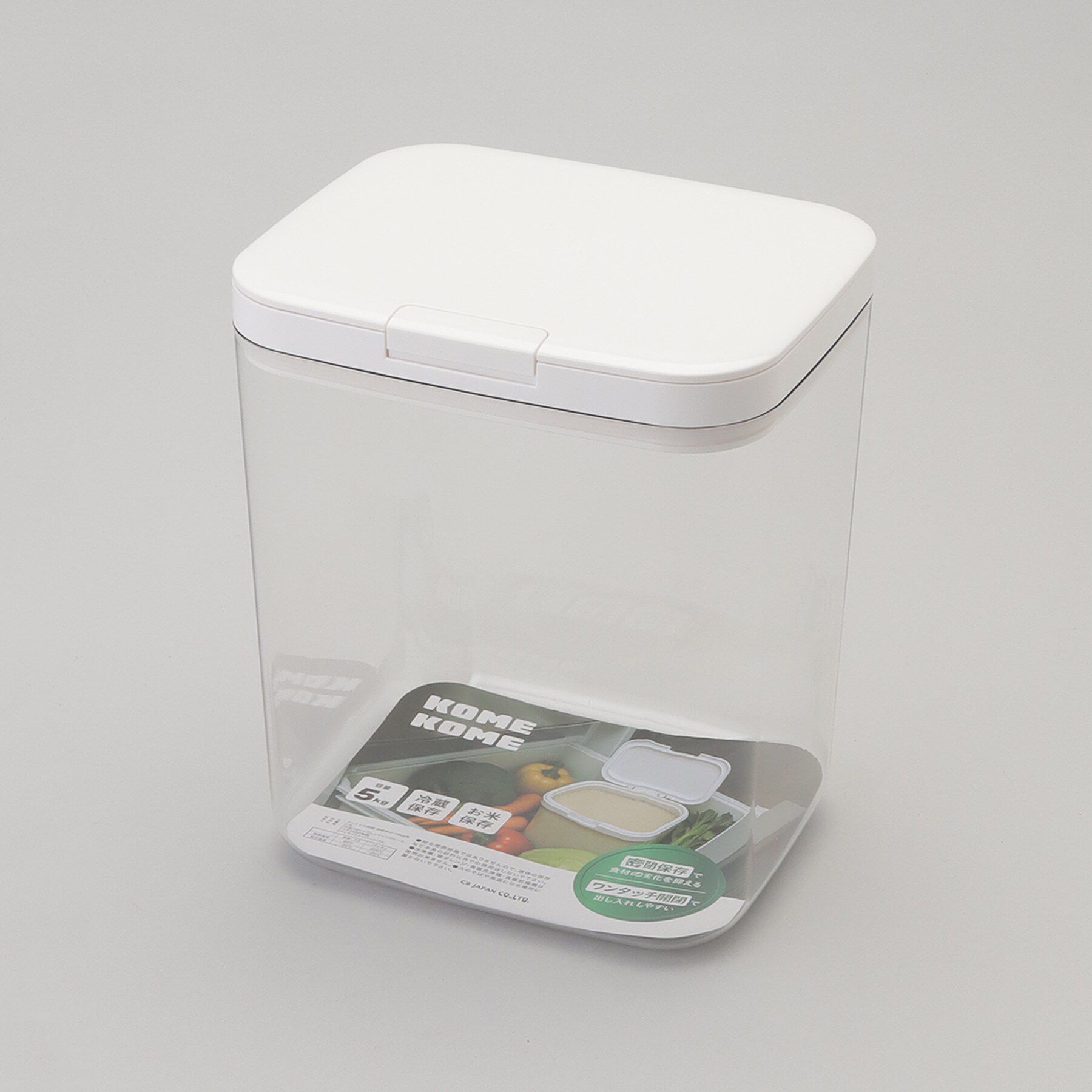 212 KITCHEN STORE「ワンタッチ開閉 密閉米びつ5kg用」|食器・キッチングッズ|