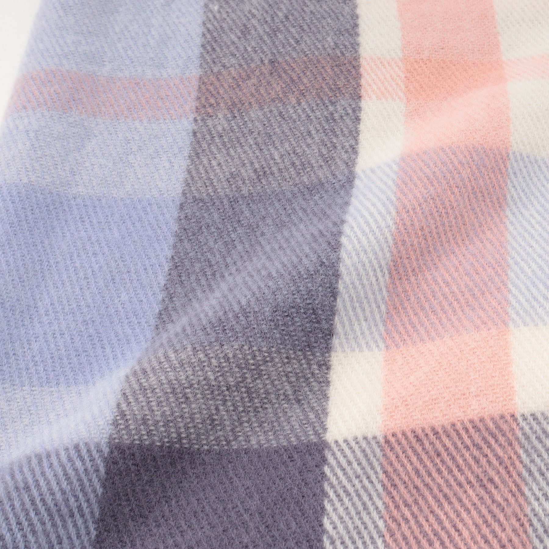 Ober Tashe「【防寒】あったかチェック柄の大判ストール」|ストール|