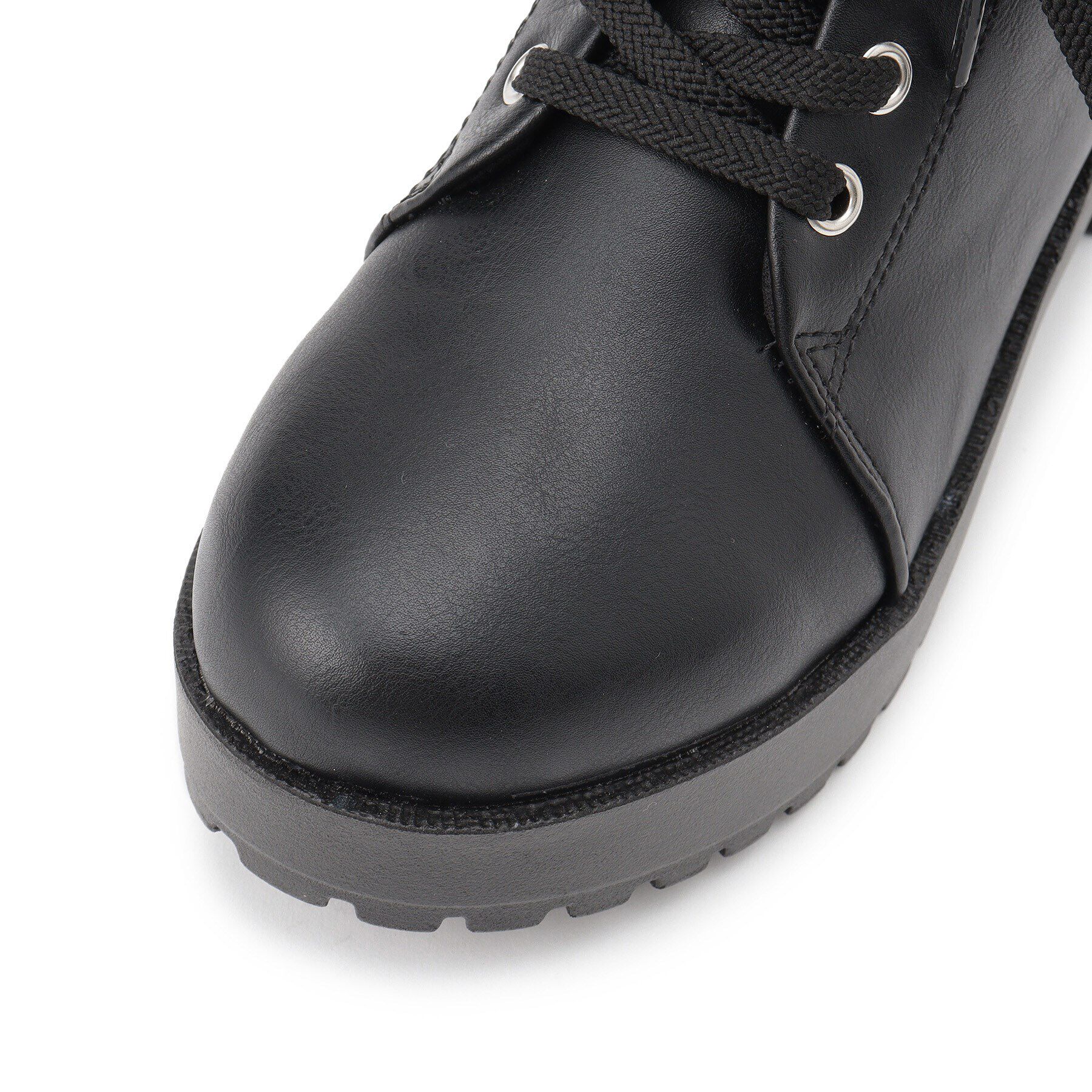 csT&P「一体厚底レースアップブーツ」|ショートブーツ|