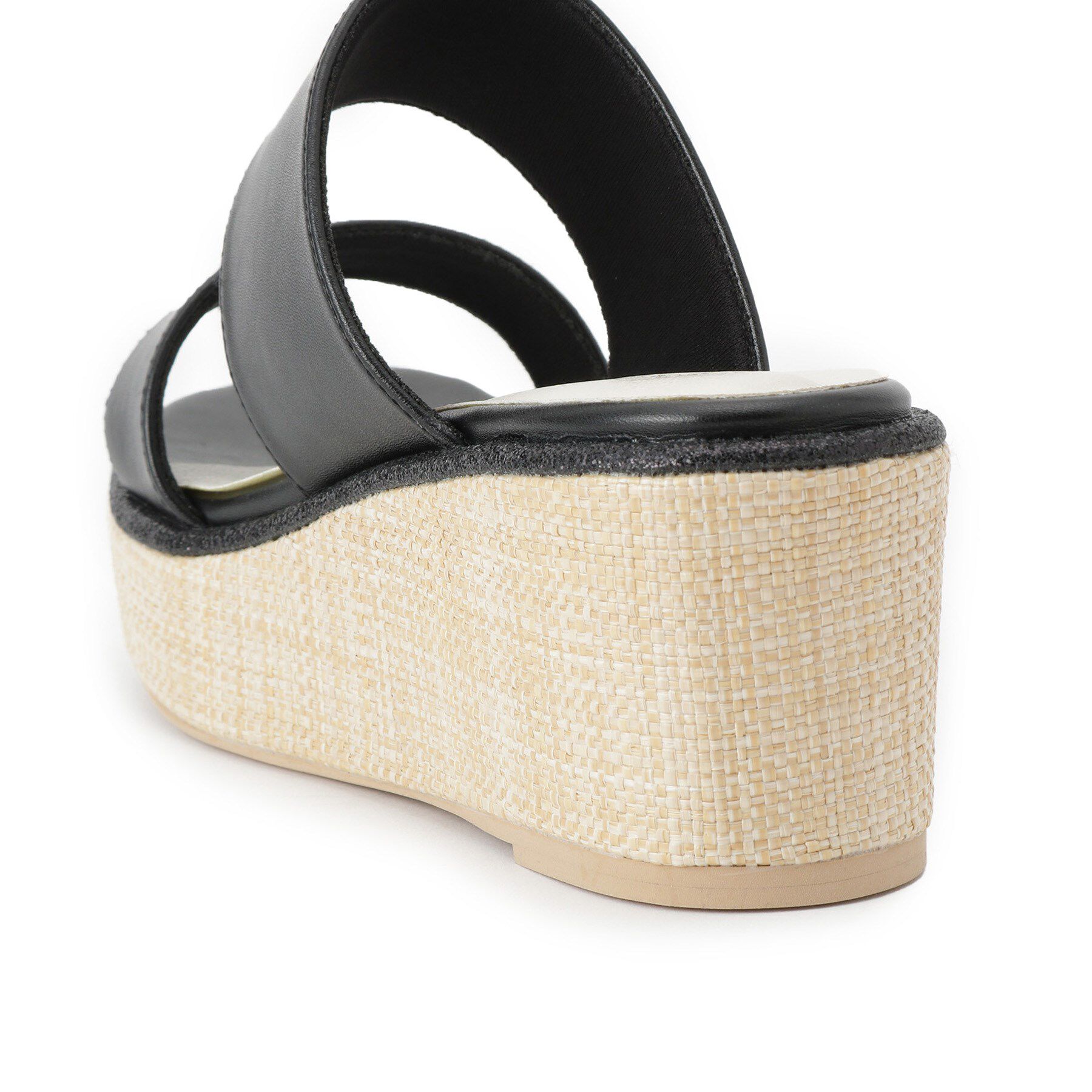 ESPERANZA「ラメラインウェッジミュール」|サンダル|