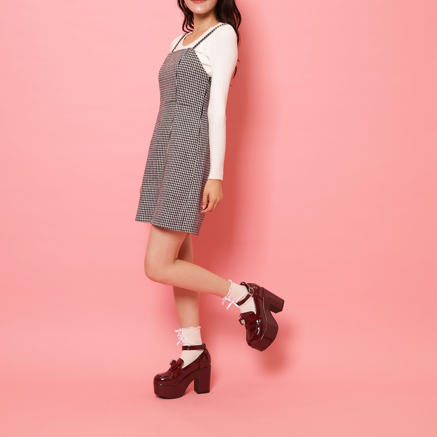 csT&P「2WAYリボン付き厚底ローファー」|パンプス|