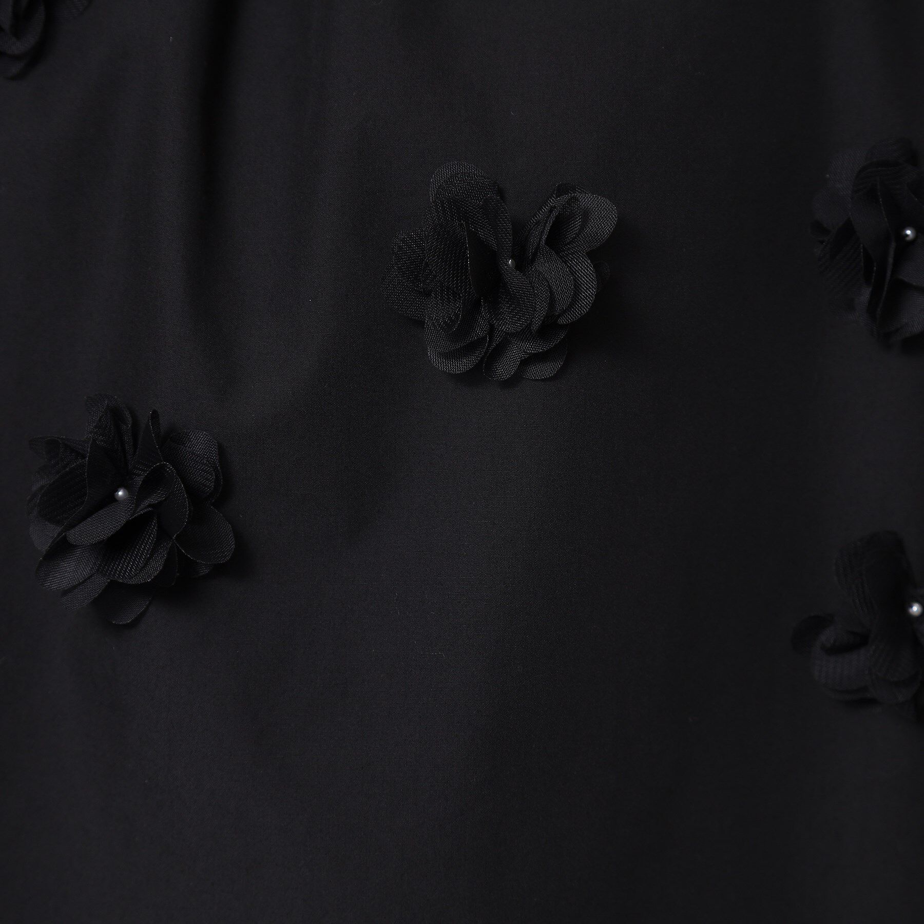 SunaUna「【接触冷感】フラワーパフスリーブブラウス」|シャツ・ブラウス|