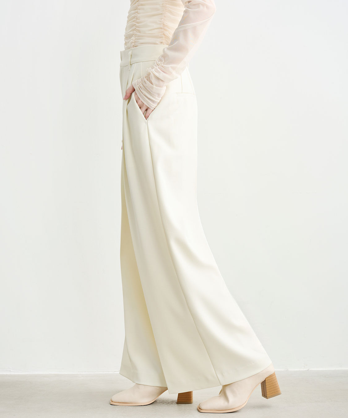 COCO DEAL「スラックスワイドパンツ」|スラックス|