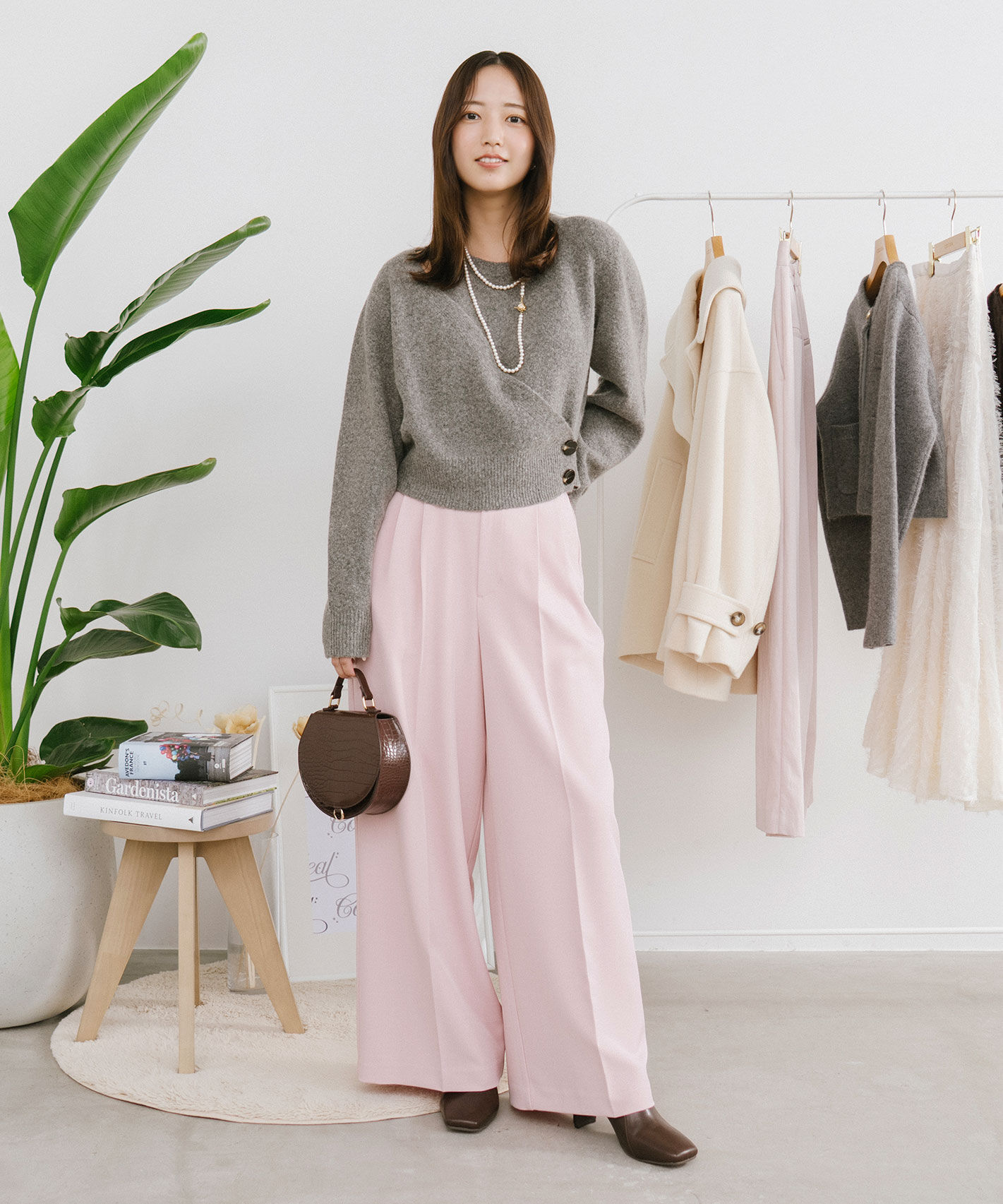 COCO DEAL「スラックスワイドパンツ」|スラックス|