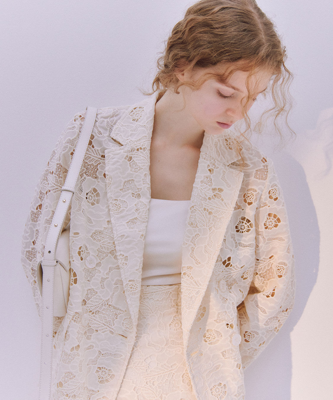 COCO DEAL「レーステーラードジャケット」|テーラードジャケット|