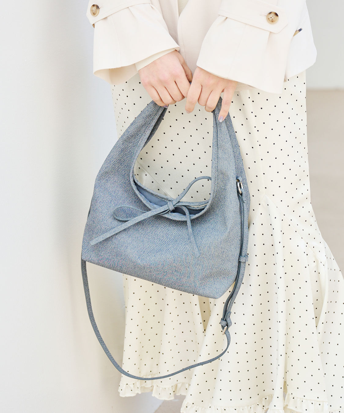 COCO DEAL「ワンハンドルリボンバッグ」|ショルダー・メッセンジャー|