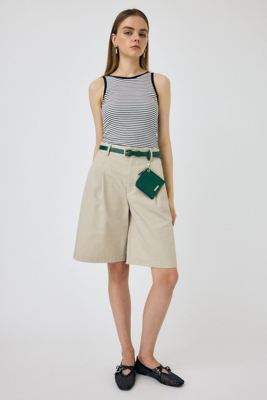 MOUSSY「CUP IN BORDER タンク」|タンクトップ|