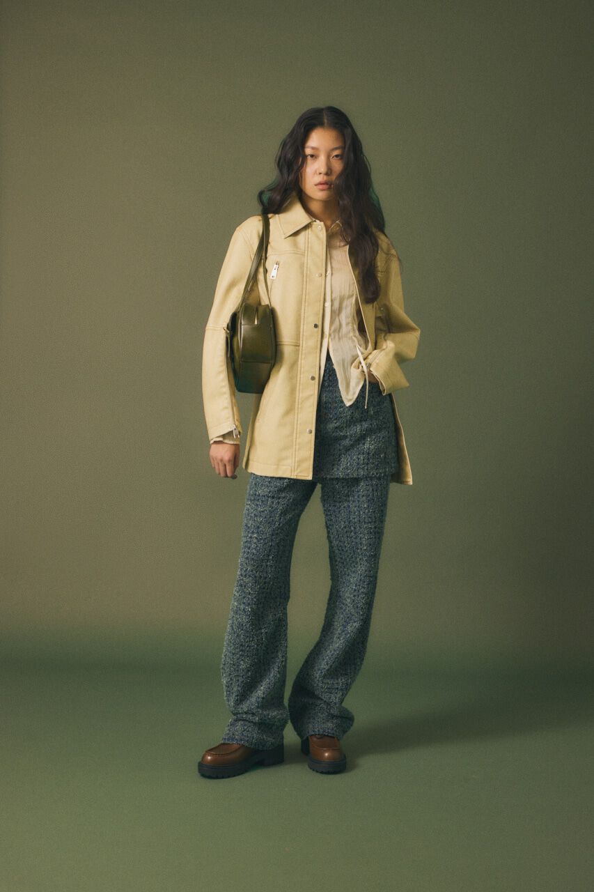 MOUSSY「LACY TAPE シアーシャツ」|シャツ・ブラウス|