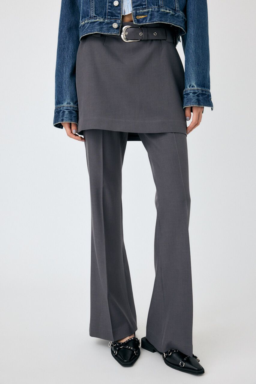 MOUSSY「LOWRISE SKIRT LAYERED フレア」|その他|