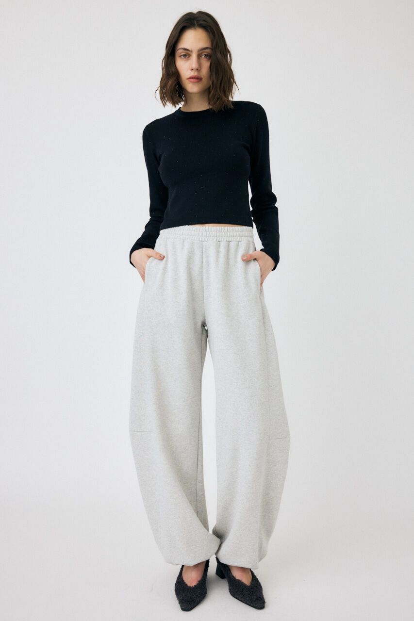 MOUSSY「RHINESTONE ニットトップス」|ニット・セーター|