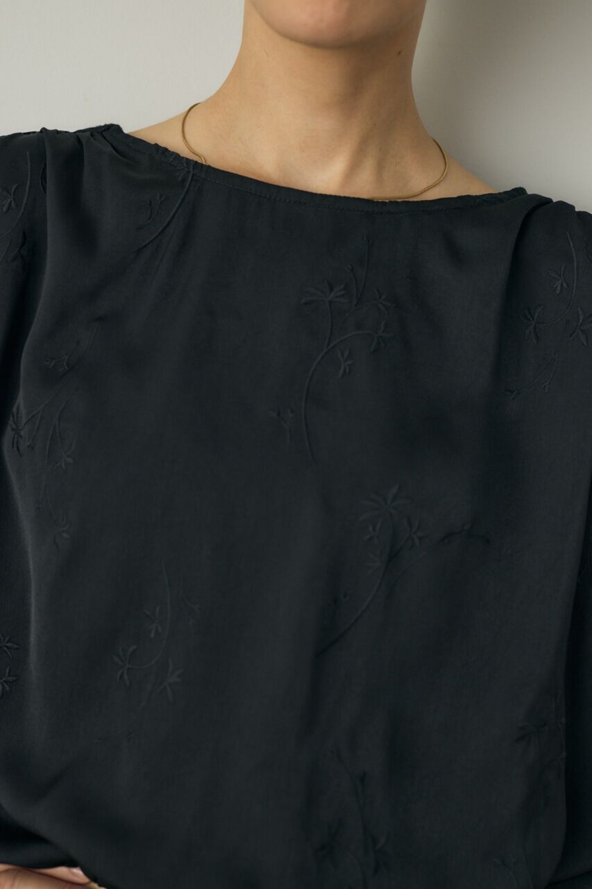MOUSSY「花柄刺繍ブラウス リサイクルポリエステル使用」|シャツ・ブラウス|