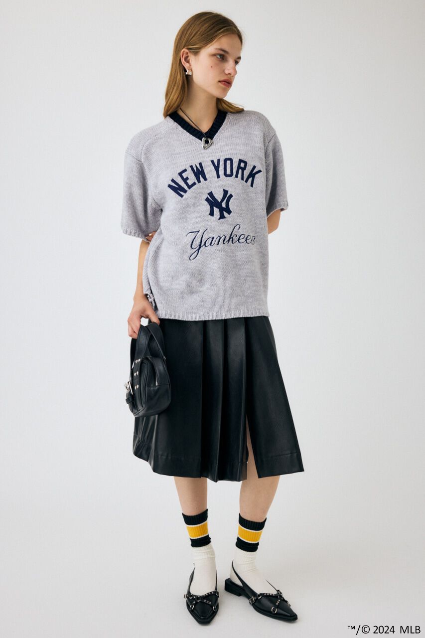 MOUSSY「MLB KNIT Tシャツ」|ニット・セーター|