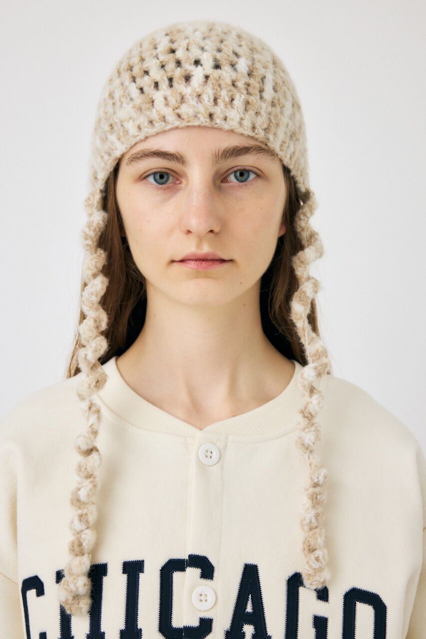 MOUSSY「FLUFFY CROCHET HEAD キャップ」|その他|