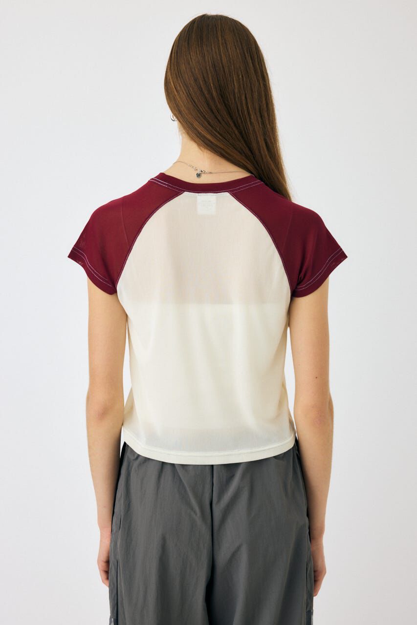 MOUSSY「NUMBERING シアー TEE」|Tシャツ・カットソー|