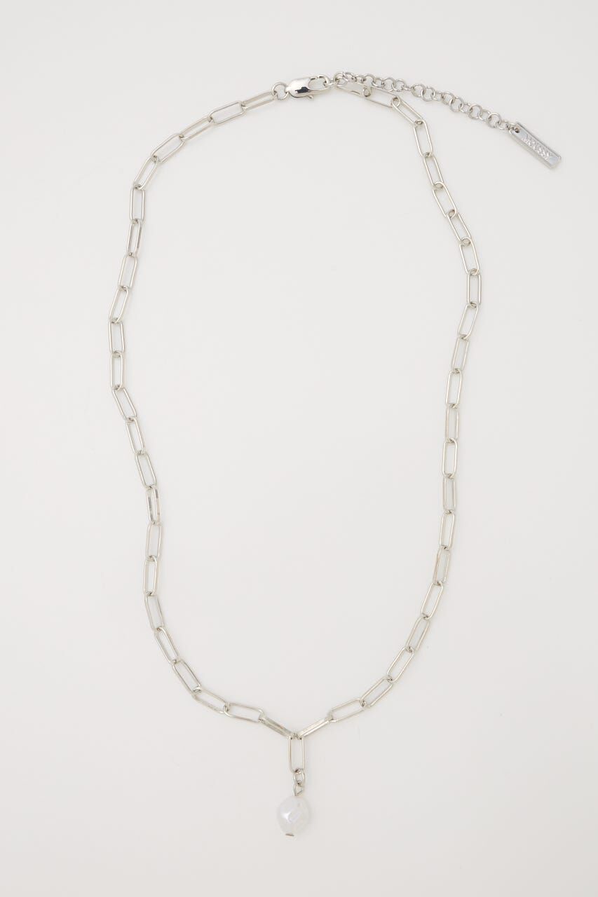 MOUSSY「F/PEARL MIX チェーンセット」|ネックレス|