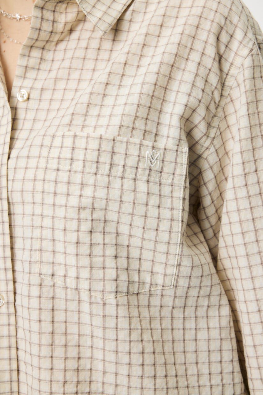 MOUSSY「SUCKER CHECK シャツ」|シャツ・ブラウス|