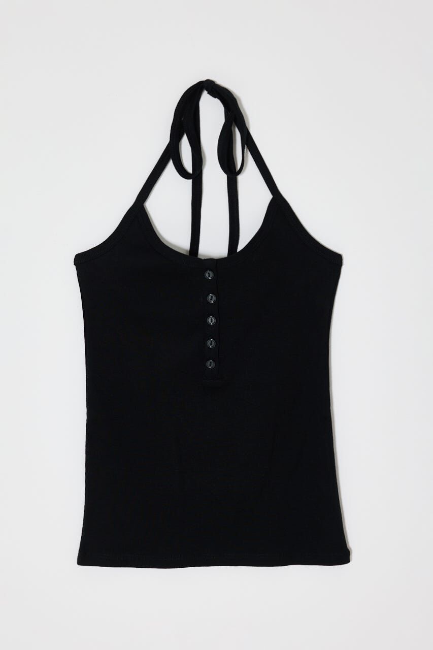 MOUSSY「SUVIN GIZA 2WAY キャミソール」|キャミソール|BLK