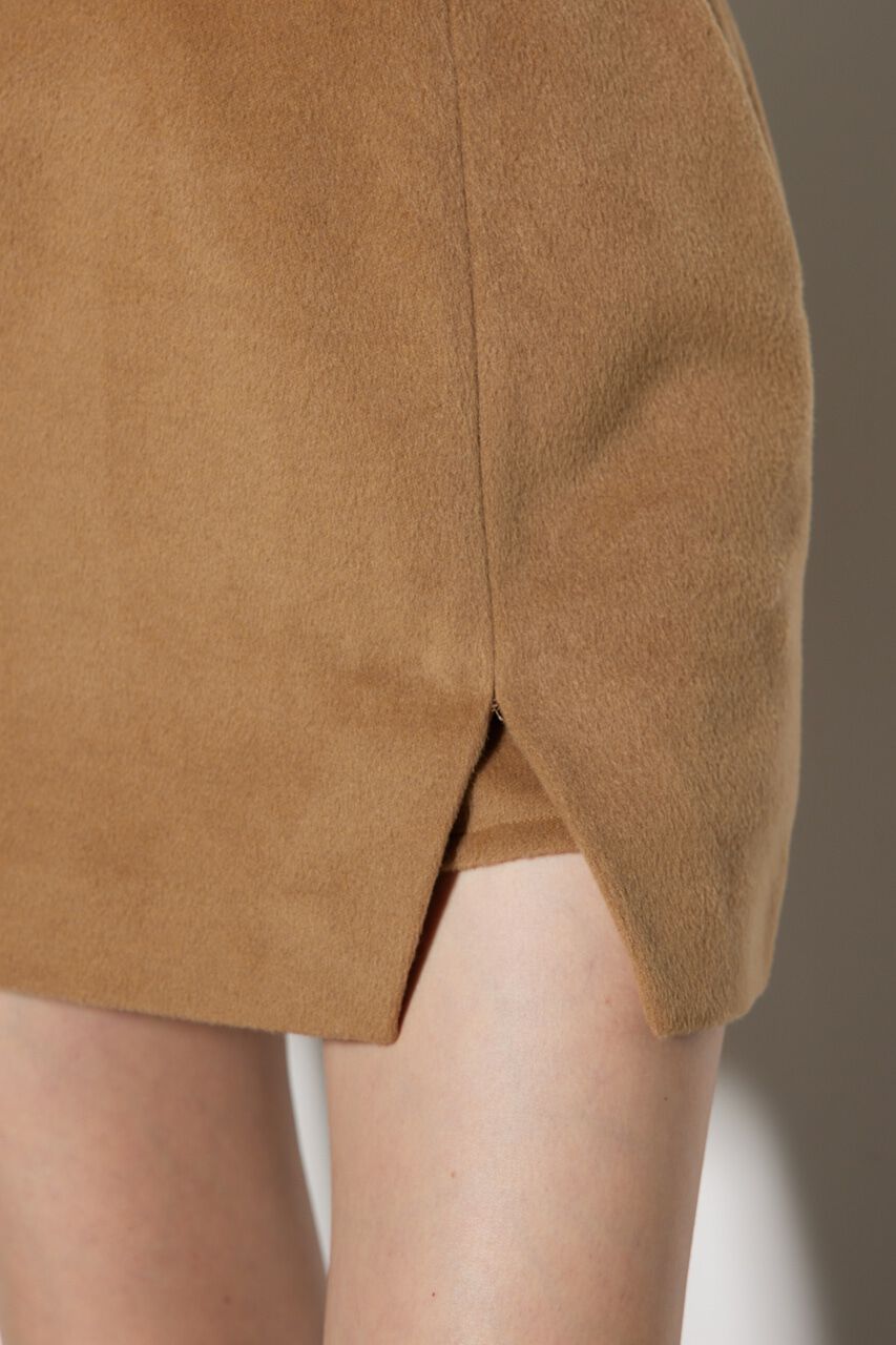 rienda「スリットジャストウエストスコショートパンツ」|スカート|