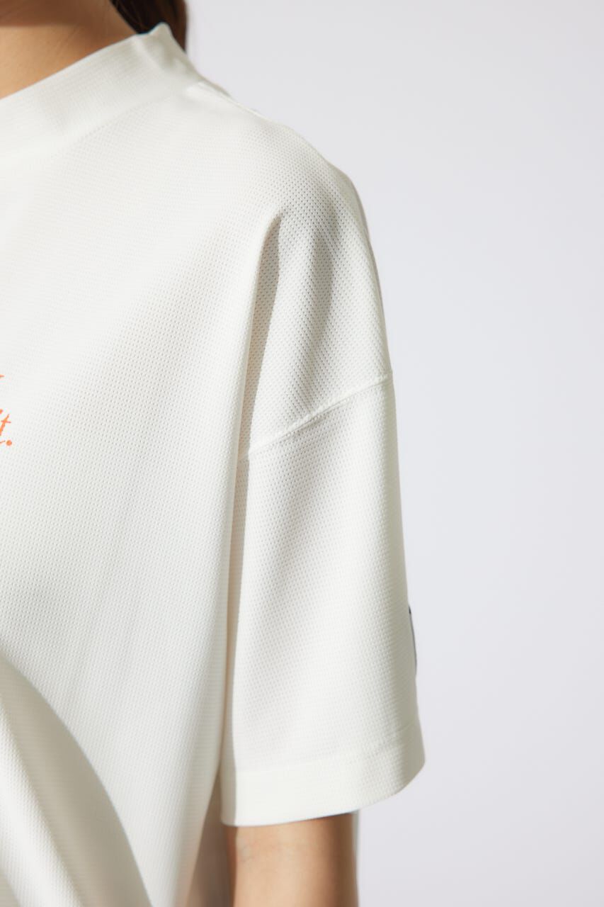 rienda「ロゴプリントルーズTシャツ」|シャツ・ブラウス|