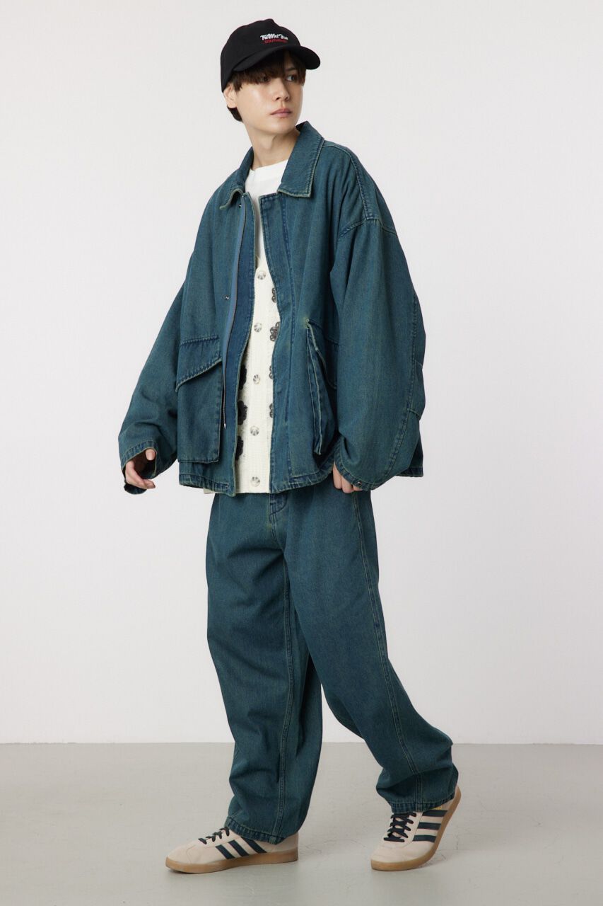 RODEO CROWNS「curve denim pants」|デニム|